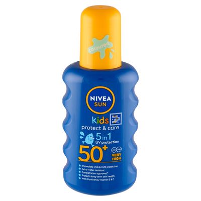 NIVEA SUN Kids Hidratáló Gyermek Napozó Spray FF50+ - 200ml