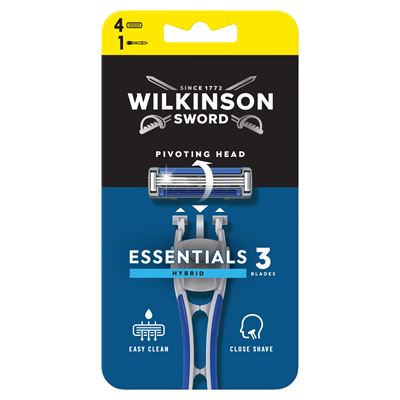 WILKINSON SWORD Essentials 3 Hybrid 3 Pengés Borotvakészülék