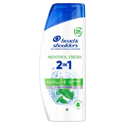 Head&Shoulders Sampon 2in1 Menthol 400 ml