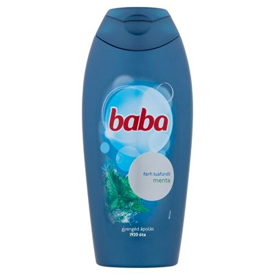 Baba menta férfi tusfürdő 400 ml