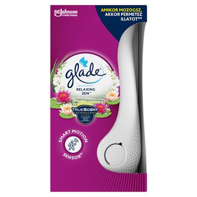 GLADE Sense & Spray Relaxing Zen automata légfrissítő készülék 18 ml