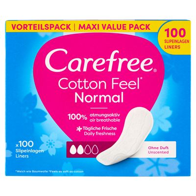 Carefree Tisztasági Betét Cotton Feel Fresh 100 db/csomag