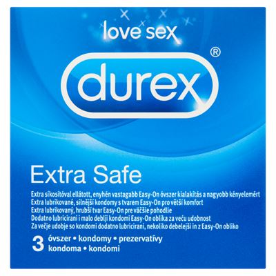 durex Extra Safe óvszer 24 x 3 db