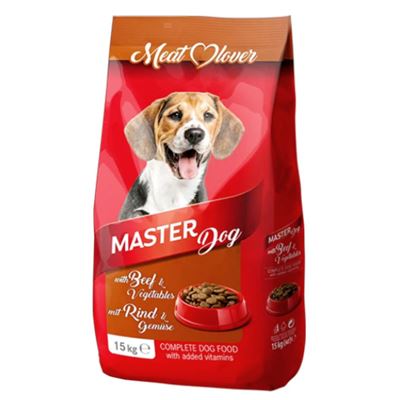 Masterdog száraz kutyaeledel marha - zöldség 15 kg