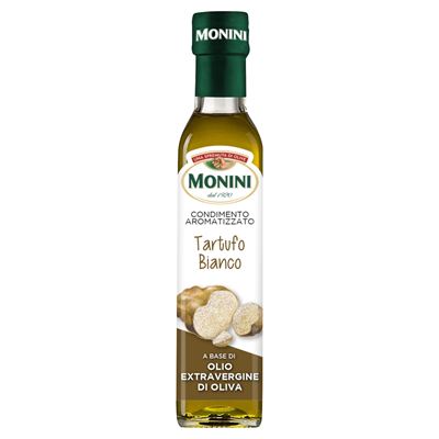MONINI szarvasgomba aromával ízesített extra szűz olívaolaj-alapú öntet 250 ml