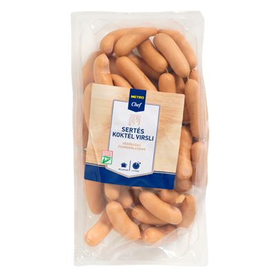 METRO Chef Koktél Sertésvirsli 1 kg