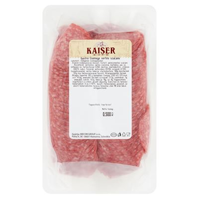 KAISER Gastro Szeletelt Csemege Sertés Szalámi 500 g