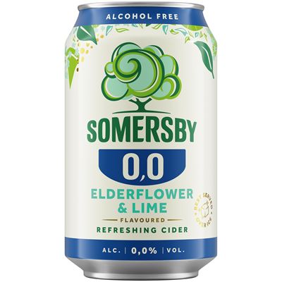 Somersby Bodza-Lime Alkoholmentes Ital 0,0% 330 ml