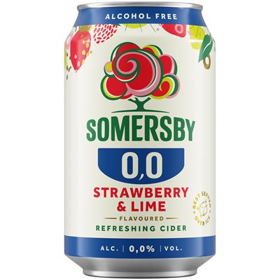 Somersby Eper-Lime Alkoholmentes Ital 0,0% 330 ml