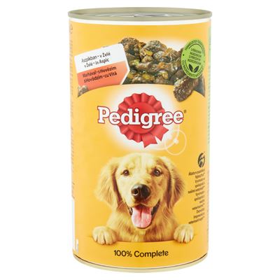 Pedigree teljes értékű nedves eledel felnőtt kutyák részére marhával aszpikban 1200 g