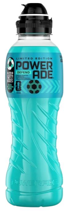 Powerade Defend szénsavmentes hibiszkuszízű izotóniás sportital pantoténsavval