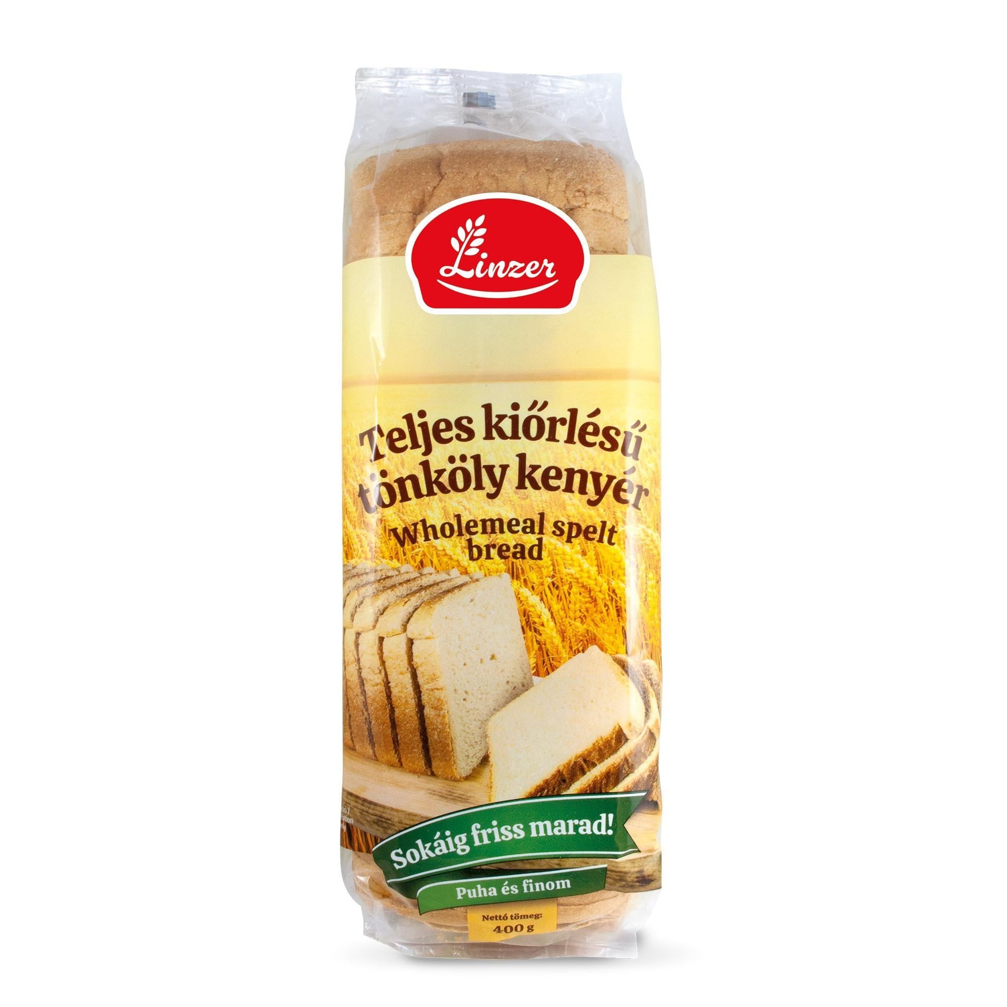 Linzer Teljes kiőrlésű tönkölykenyér