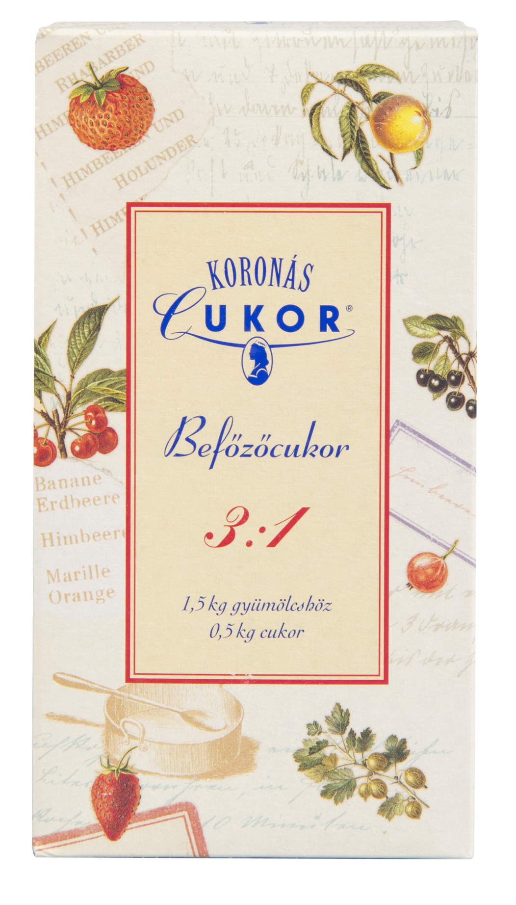 Koronás Cukor Befőzőcukor 3:1