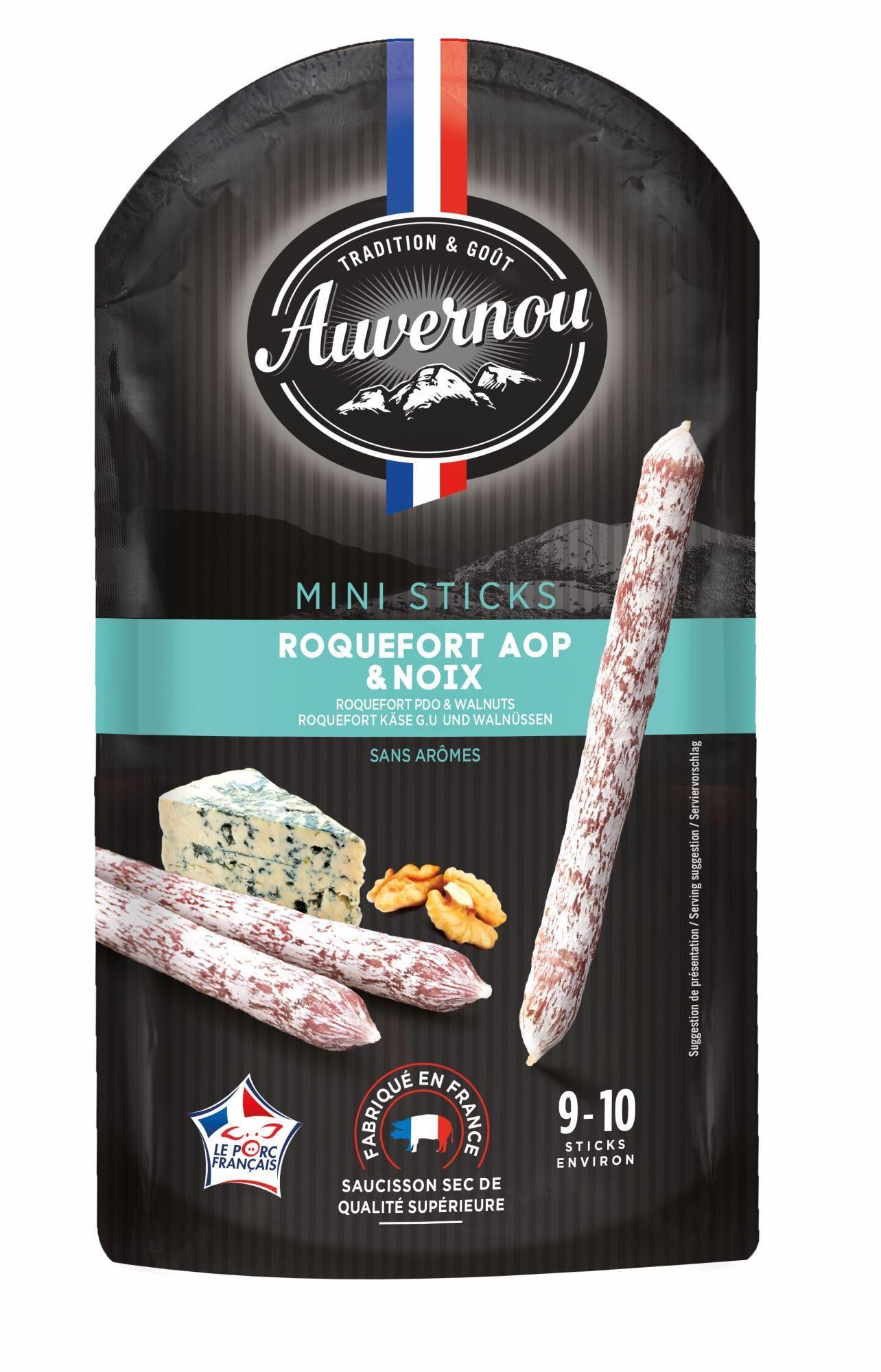 Loste Mini Sticks Rokfort sajt & Dió