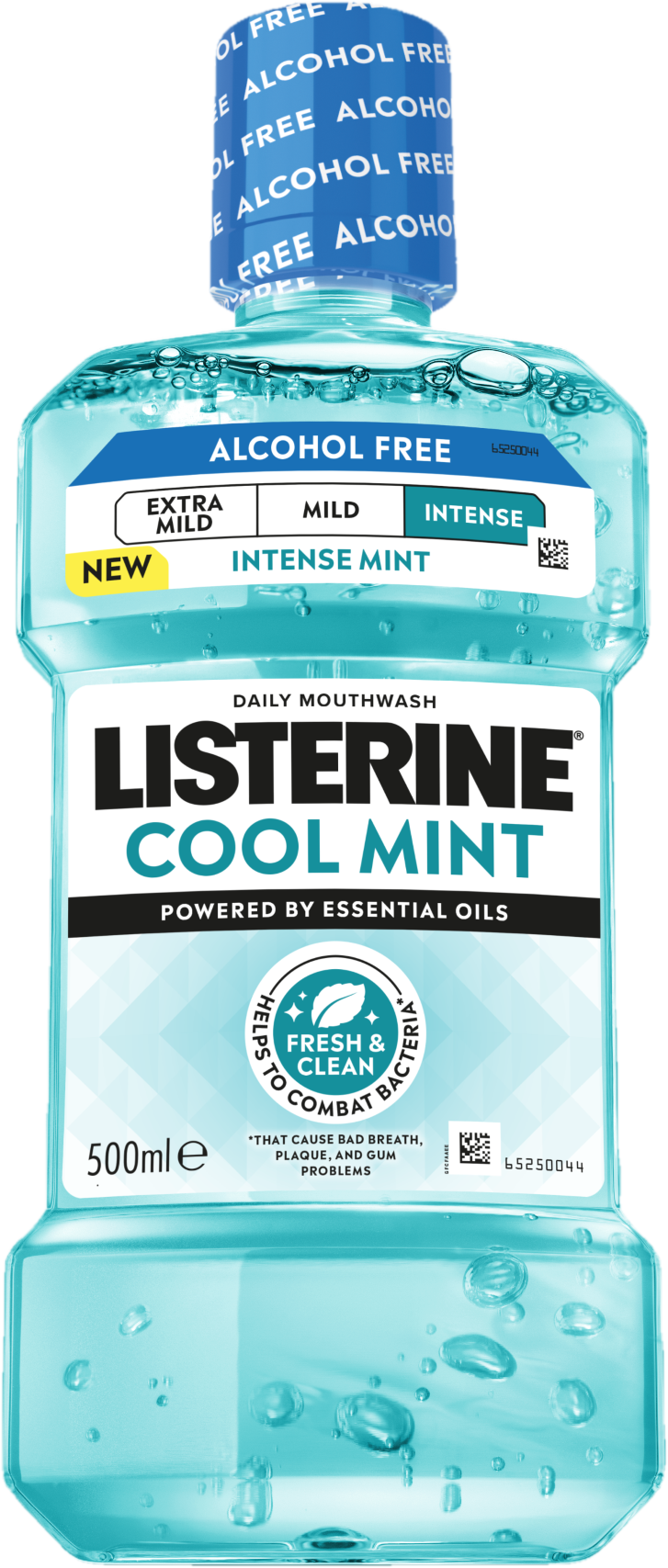 Listerine Cool Mint Intense szájvíz (alkoholmentes)