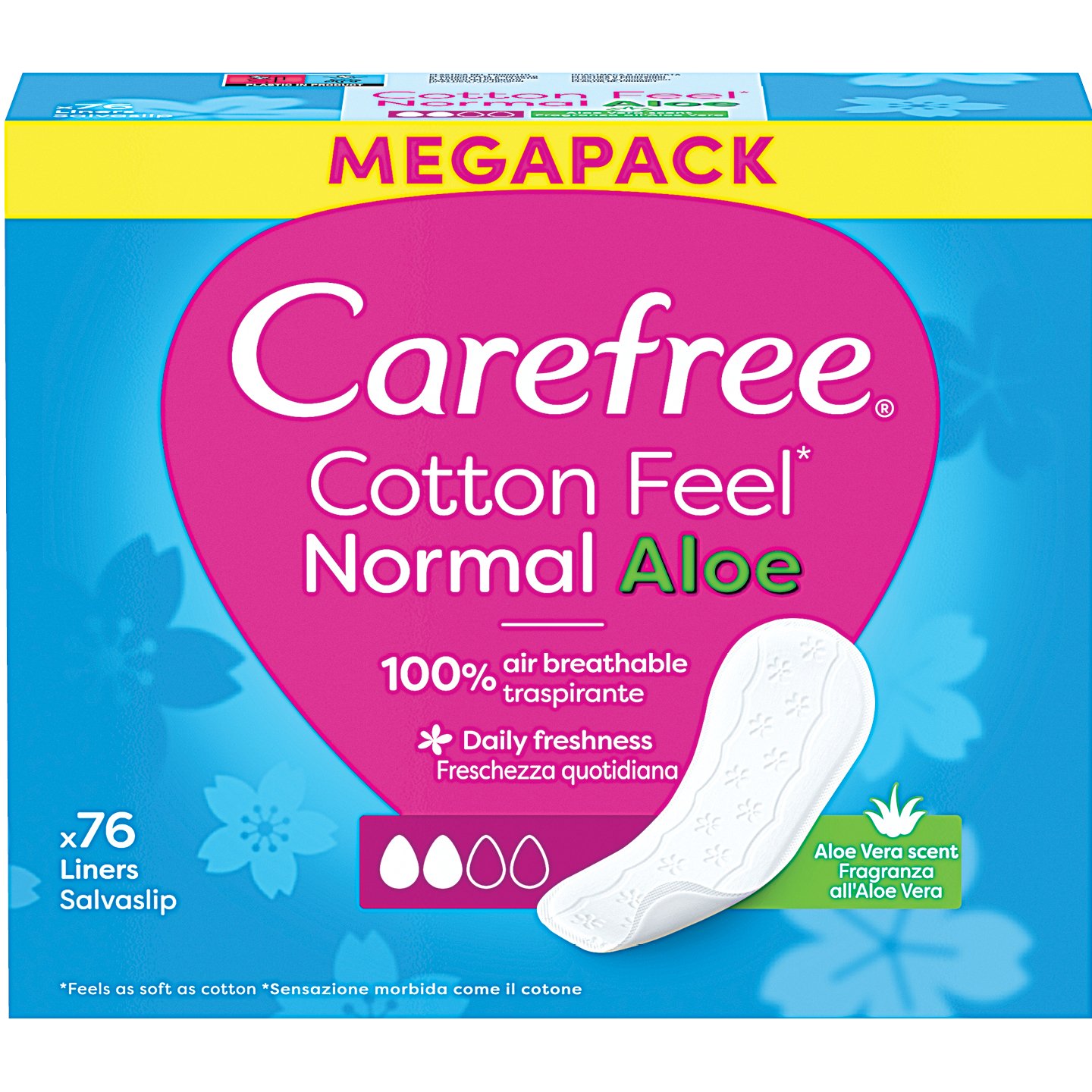 Carefree Aloe Tisztasági Betét
