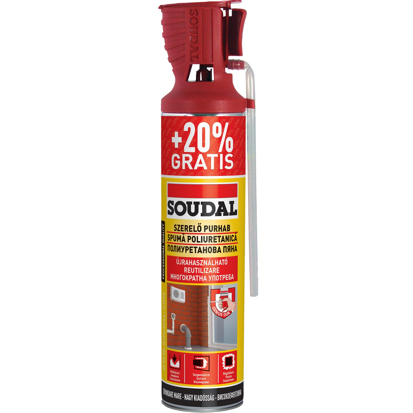 Soudal Szerelő Purhab