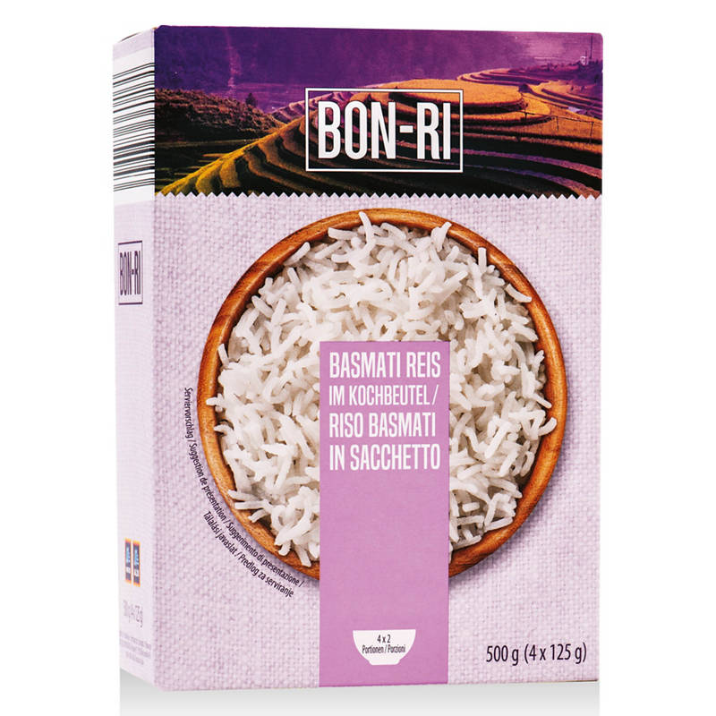 Basmati rizs, 4 tasak
