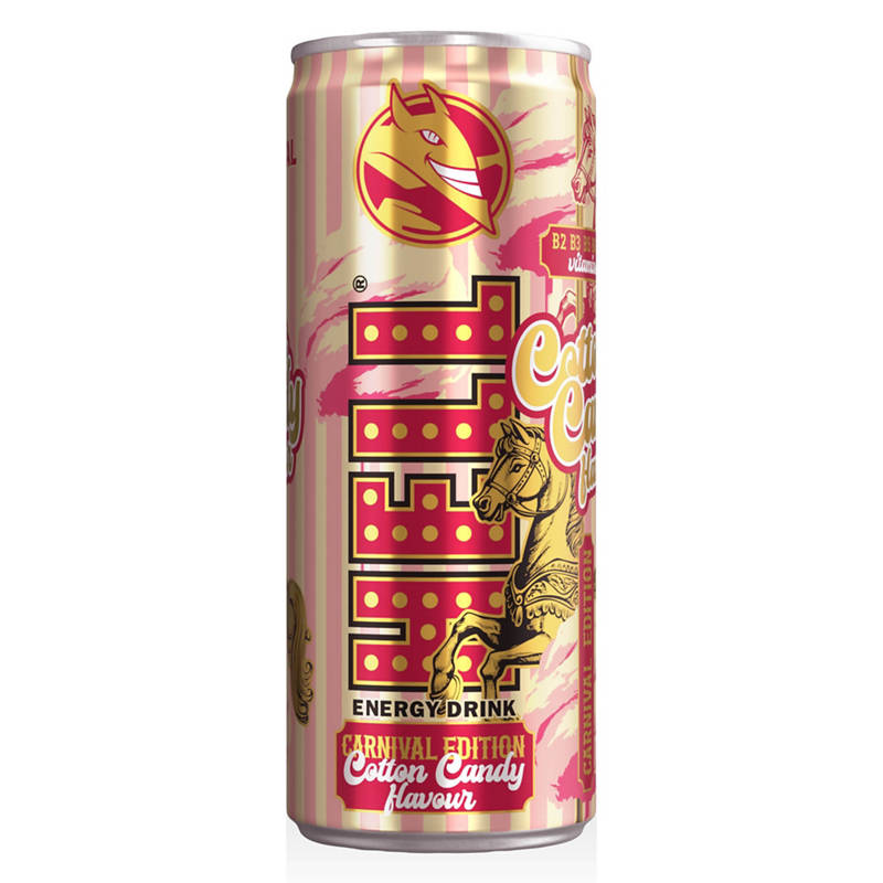 Energiaital, Cotton Candy, 0,25 l