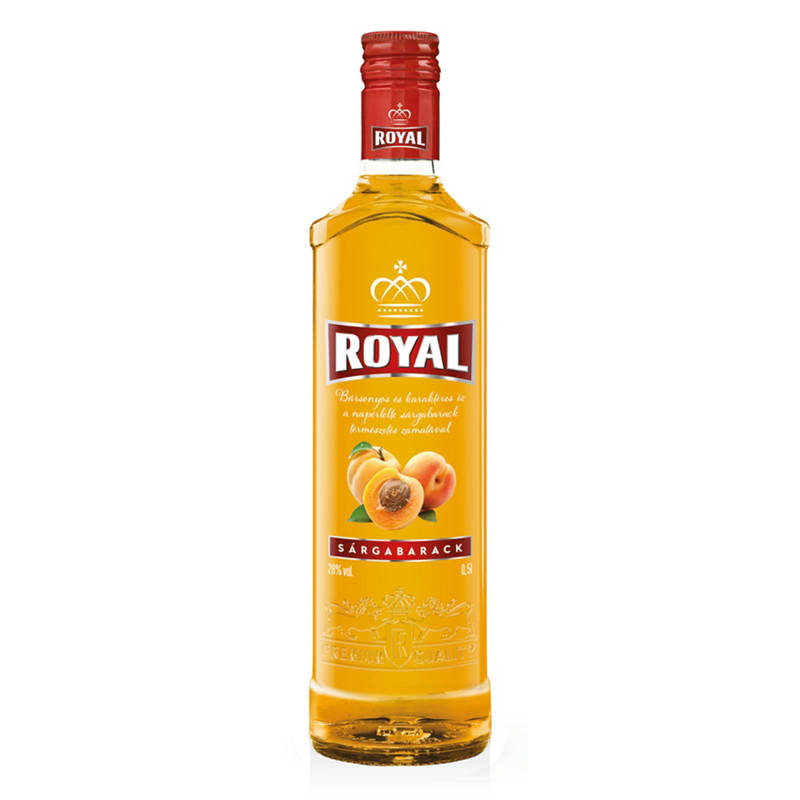 Likőr, sárgabarack, 0,5 l