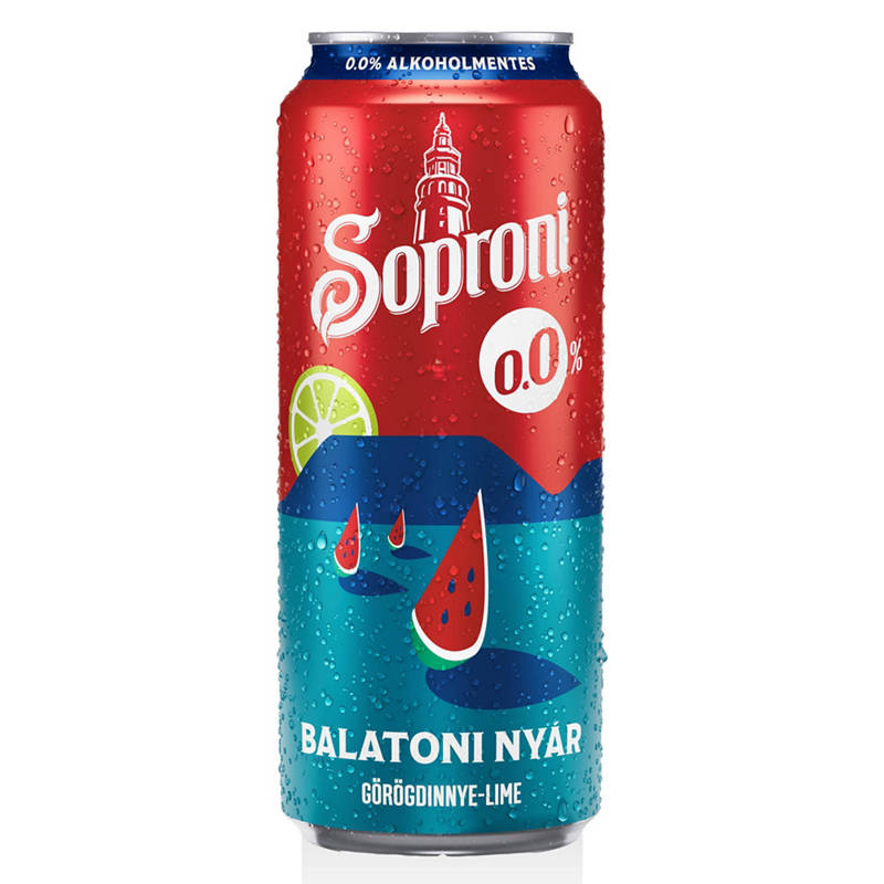 Alkoholmentes radler, balatoni nyár, 0,5 l
