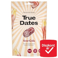 True Dates magnélküli datolya savanyú kóla ízesítéssel 100 g