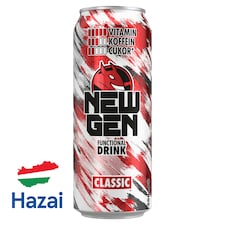 New Gen Classic tuttifruttiízű, koffeintartalmú, szénsavas, alkoholmentes ital 500 ml