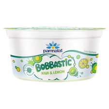Parmalat Bobbastic tejalapú készítmény kivis-citromos töltelékkel töltött zselégolyókkal 150 g