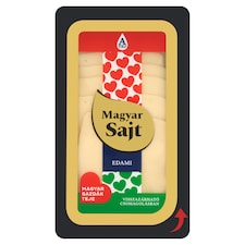 Magyar Sajt zsíros, félkemény, szeletelt edami sajt 125 g