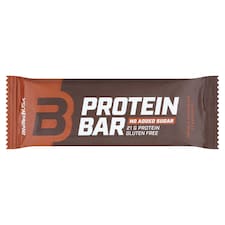 BioTechUSA dupla csokoládé ízű bevont fehérjeszelet édesítőszerekkel 70 g