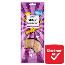 Vegan Rainbow Belts eperízű édesség 150 g