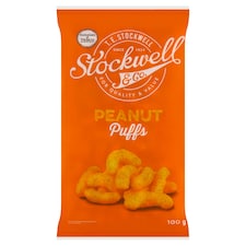 Stockwell & Co. földimogyorós kukoricasnack 100 g
