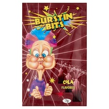 Burstin Bits Cola pattogós cukor 7 g