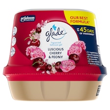 Glade Luscious Cherry & Peony fürdőszobai légfrissítő zselé 180 g