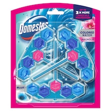 Domestos Blue Water Magnolia WC frissítő blokk 3 x 48 g