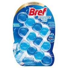 Bref Brilliant Gel Arctic Ocean WC frissítő 3 x 42 g