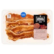 Grill Master bőrös császárszalonna szeletek csont nélkül, feketeborsos marinádban 300 g