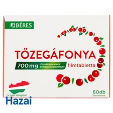 Béres tőzegáfonya étrend-kiegészítő filmtabletta 60 x 0,775 g