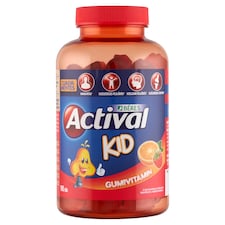 Béres Actival Kid cukormentes gumitabletta étrend-kiegészítő multivitamin 90 x 3 g (270 g)