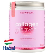 Nutriversum Women Collagen Heaven málna ízesítésű, kollagén- és hialuronsav-tartalmú por 300 g