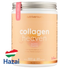 Nutriversum Women Collagen Heaven mangó ízesítésű, kollagén- és hialuronsav-tartalmú por 300 g