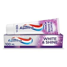 Aquafresh White & Shine fluoridos fogkrém 100 ml