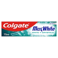 Colgate Max White White + Crystals fogkrém 75ml