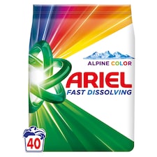Ariel Alpine Color Mosópor, 2.2 kg, 40 Mosáshoz