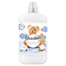 Coccolino Sensitive Cotton Cloud öblítőkoncentrátum 74 mosás 1702 ml