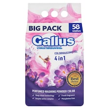 Gallus Professional Color mosópor színes szövetekhez 58 mosás 3,2 kg