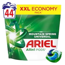 Ariel Allin1 PODS Mountain Spring Universal Mosókapszula, 44 Mosáshoz