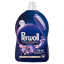 Perwoll Dark Bloom kímélő mosószer 60 mosás 3000 ml