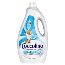 Coccolino White mosószer fehér ruhákhoz 45 mosás 1,8 l