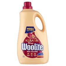 Woolite Keratin Therapy folyékony mosószer keratinnal színes ruhákhoz 60 mosás 3,6 l
